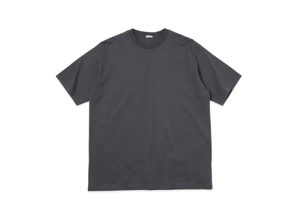 A.PRESSE Cashmere Blend S/S T-Shirt "Charcoal"