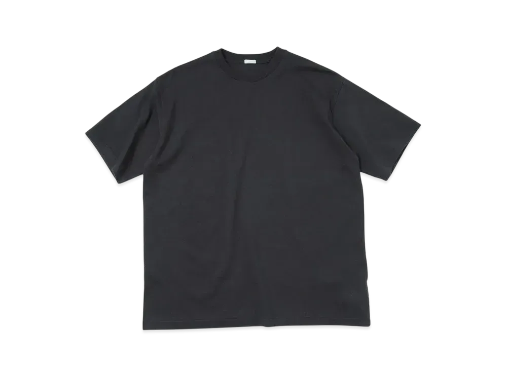 A.PRESSE Cashmere Blend S/S T-Shirt "Black"
