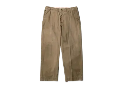 A.PRESSE Vintage Chino Trousers "Beige"