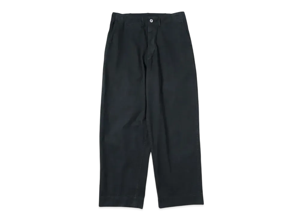 A.PRESSE Vintage Chino Trousers "Black"