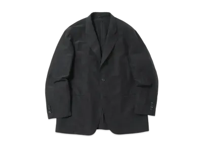 A.PRESSE Silk Linen Jacket "Black"