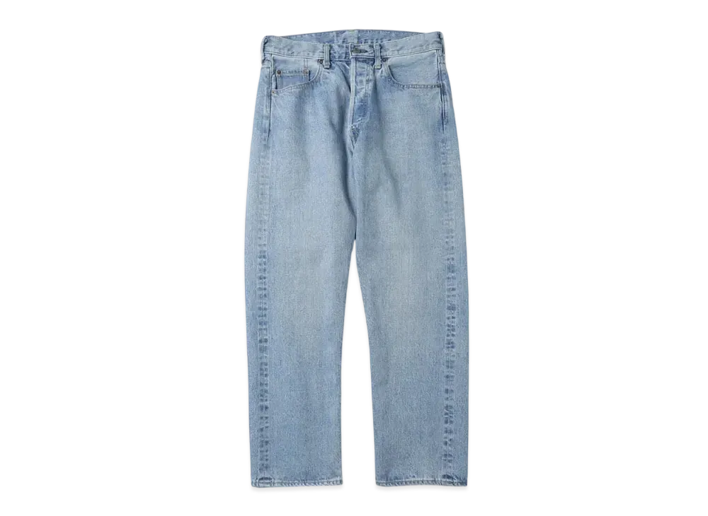 A.PRESSE Washed Denim Pants "Denim"