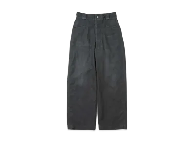 A.PRESSE Vintage Black Linen Trousers "Black"