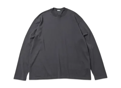 A.PRESSE High Twisted Cotton L/S T-Shirt "Grey"