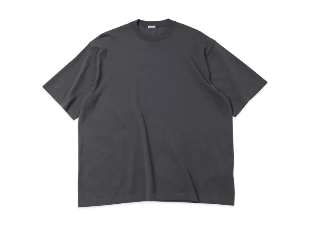 A.PRESSE High Twisted Cotton S/S T-Shirt "Grey"