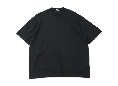 A.PRESSE High Twisted Cotton S/S T-Shirt "Black"