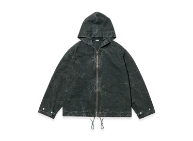 A.PRESSE Vintage US Navy Zip Hoodie "Olive"