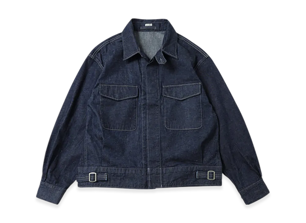 A.PRESSE Royal Canadian Navy Denim Work Jacket "Indigo"