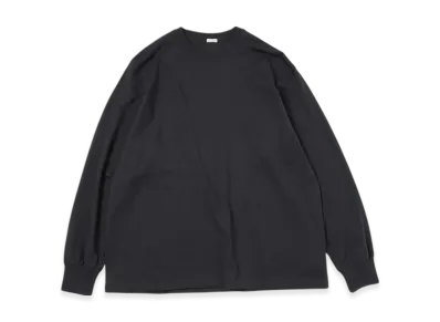 A.PRESSE Cashmere Blend L/S T-Shirt "Black"