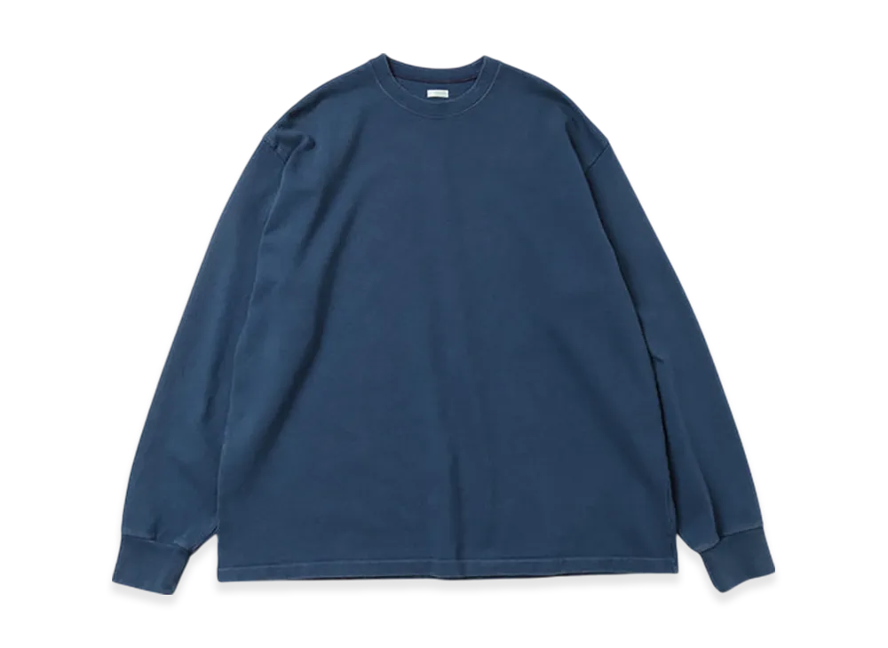 A.PRESSE Vintage L/S T-shirt "Navy"