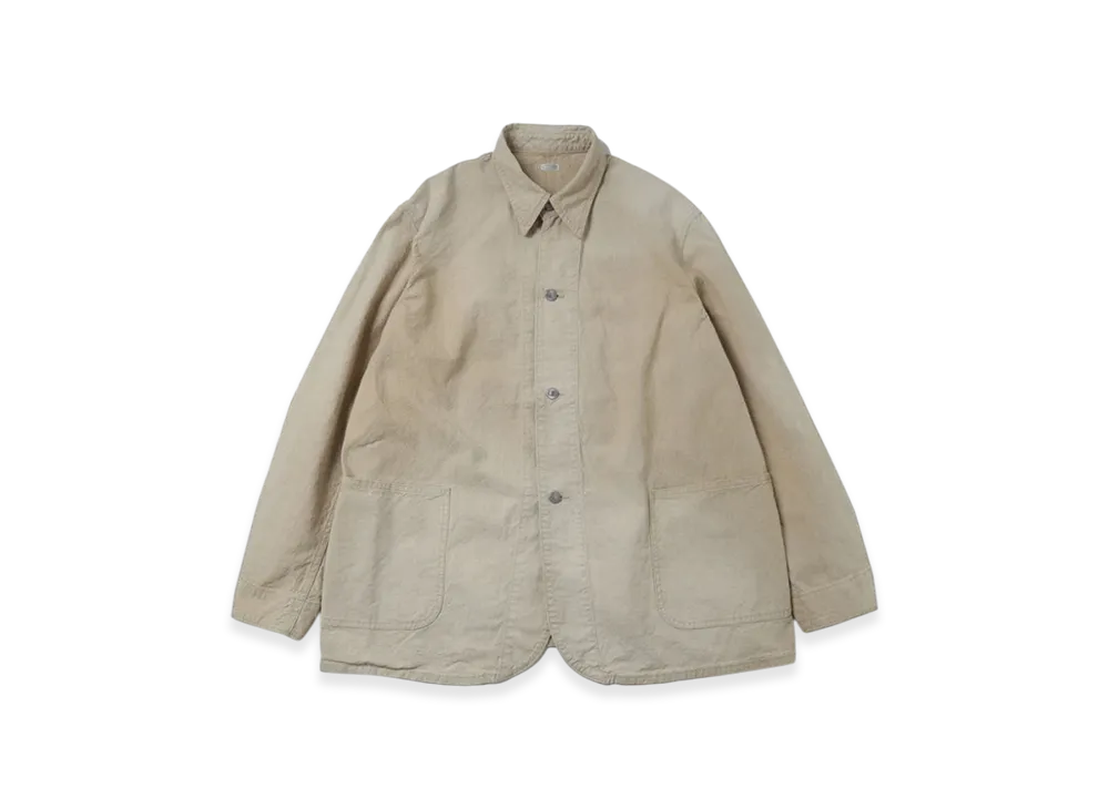A.PRESSE Vintage Pin Check Coverall "Beige"