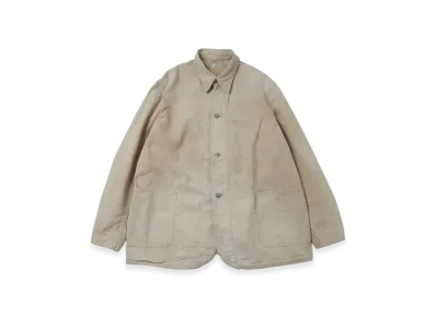 A.PRESSE Vintage Pin Check Coverall "Beige"