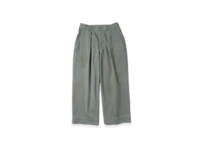 A.PRESSE Vintage USAF Hemmed Bottoms "Sage"