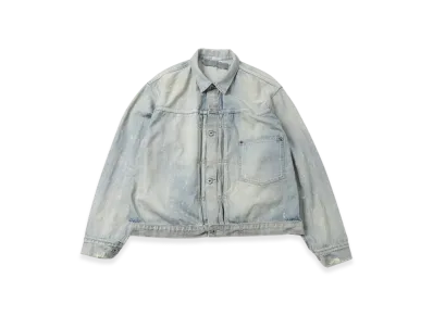 A.PRESSE 1st Type Denim Jacket "Bleach"