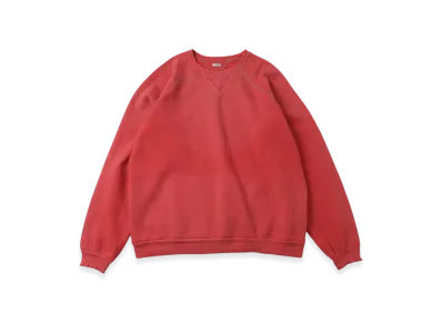 A.PRESSE Vintage Double V Sweatshirt "Red"