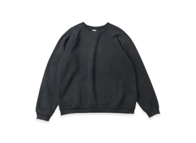 A.PRESSE Vintage Double V Sweatshirt "Black"