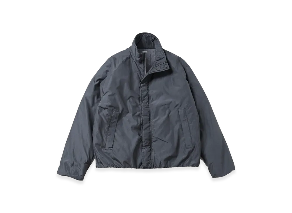 A.PRESSE Silk Taffeta US Navy Shipboard Jacket "Charcoal"