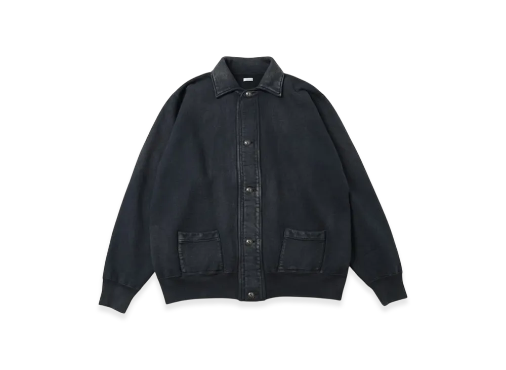 A.PRESSE Vintage Sweat Cardigan 