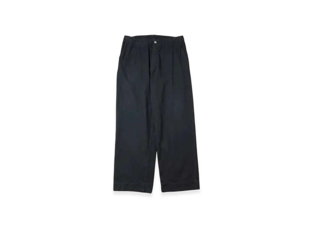A.PRESSE Vintage Chino Trousers "Black"