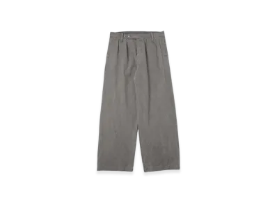 A.PRESSE Silk Cotton WW2 British Army Trousers "Grey"