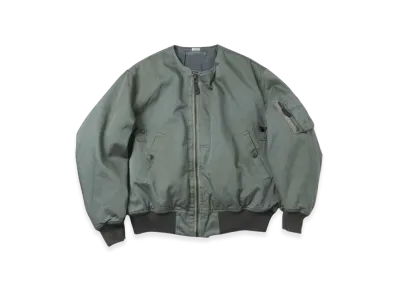 A.PRESSE Vintage Silk Flight Custom Jacket "Sage"