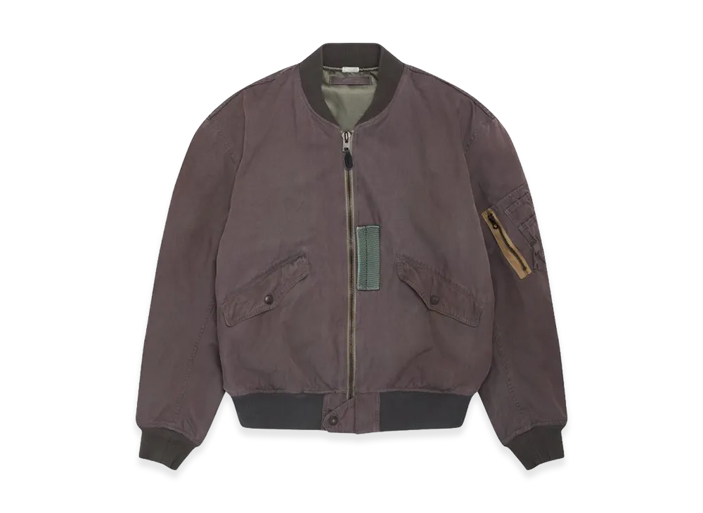 A.PRESSE Vintage Silk L-2B Flight Jacket 