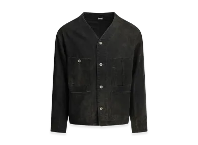 A.PRESSE Engineer Denim Jacket "Black"