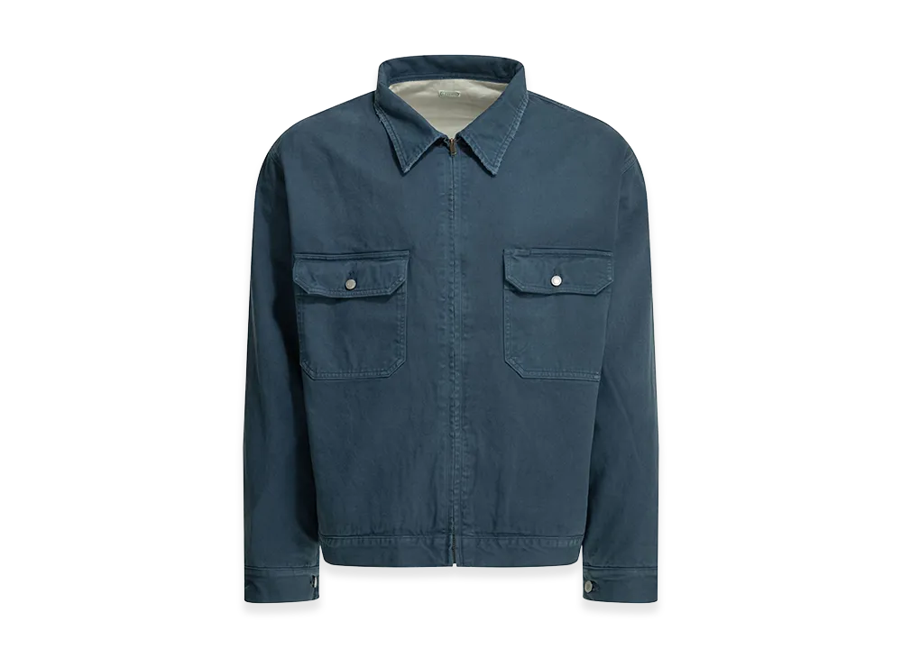 A.PRESSE Lightweight Cotton Jacket "Blue"