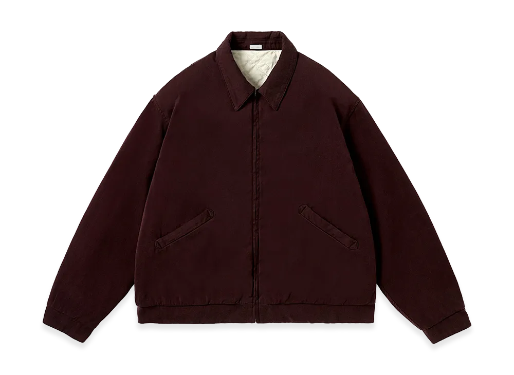 A.PRESSE Washed Silk Rayon Gabardine Jacket 