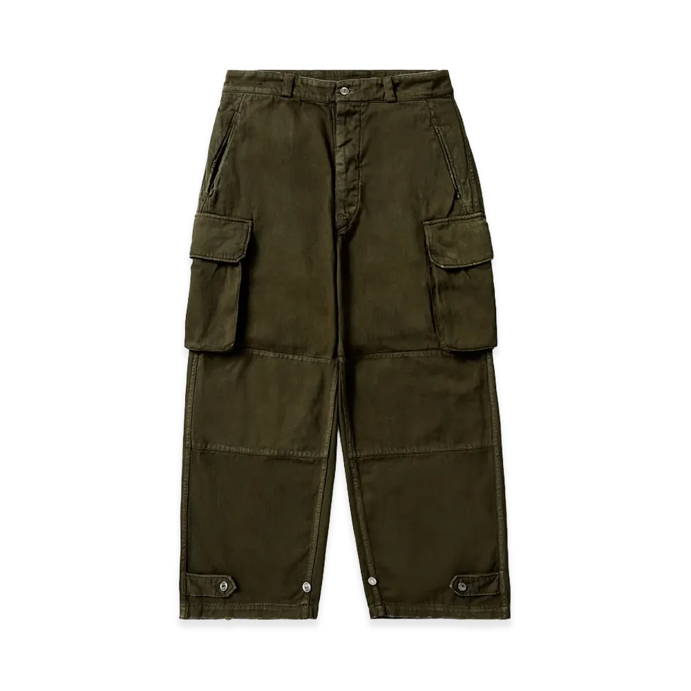 A.PRESSE Vintage FA HBT M-47 Pants "Olive"