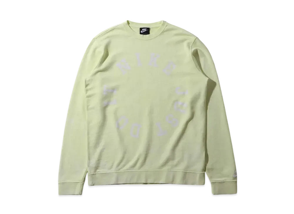 Nike AS M NSW CE Crew FT Wash "Luminous Green"
