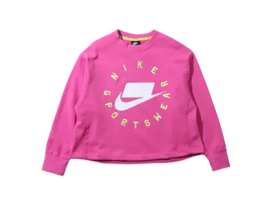 Nike AS W NSW NSP Crew Fleece FT BF "Active Fuchsia"