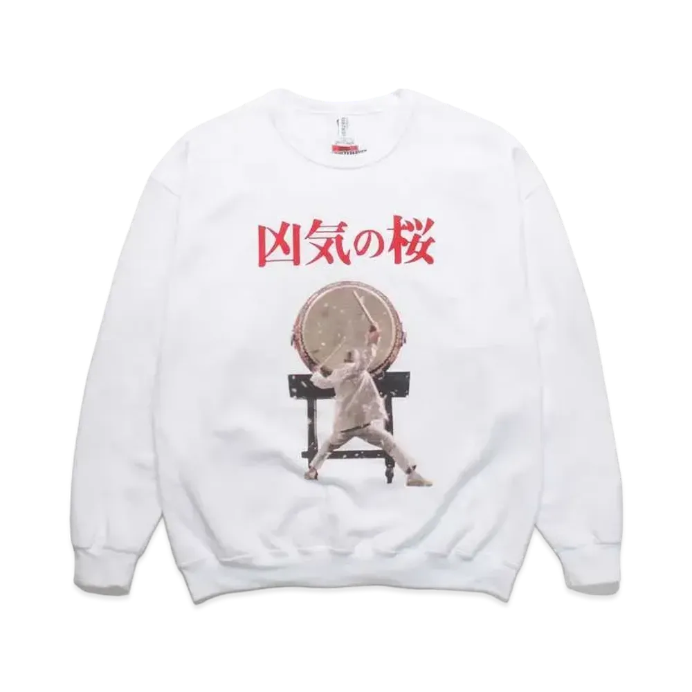 WACKO MARIA KYOKI NO SAKURA / CREW NACK SWEAT "White"