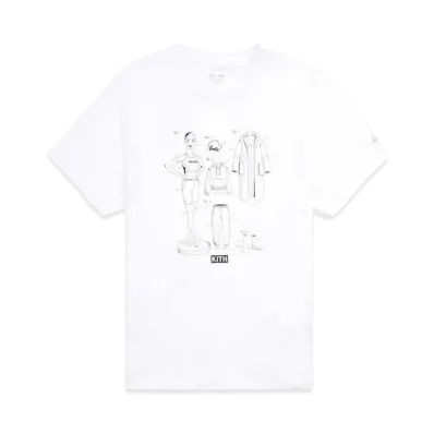 Kith Women for Barbie Mott Tee "White"