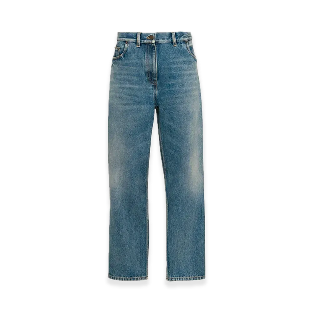 PRADA 5-Pocket Denim Jeans "Sky blue"