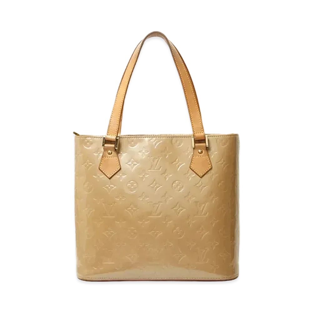 Louis Vuitton Houston Monogram Vernis "Noisette"