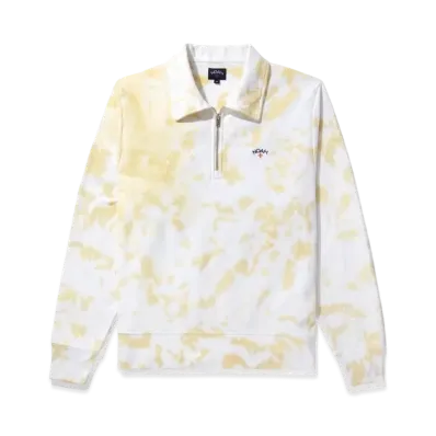 Noah Splatter Dye Pullover "Yellow"