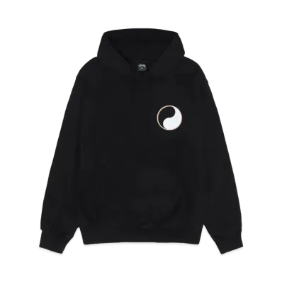 Stussy x OUR LEGACY Work Shop Drop Shadow Hoodie Pigment Dyed "Black"