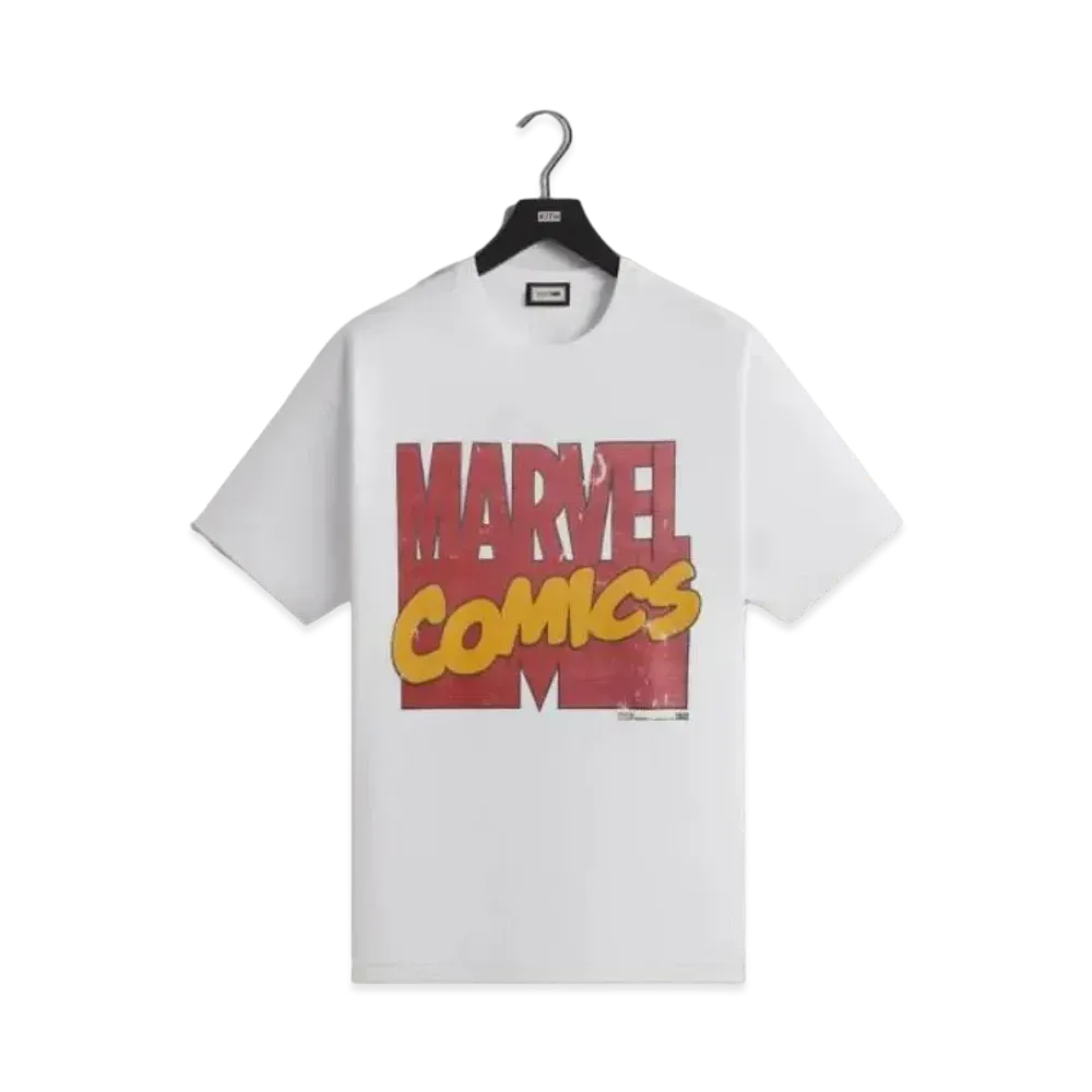 KITH x MARVEL Comics Vintage Tee "White"