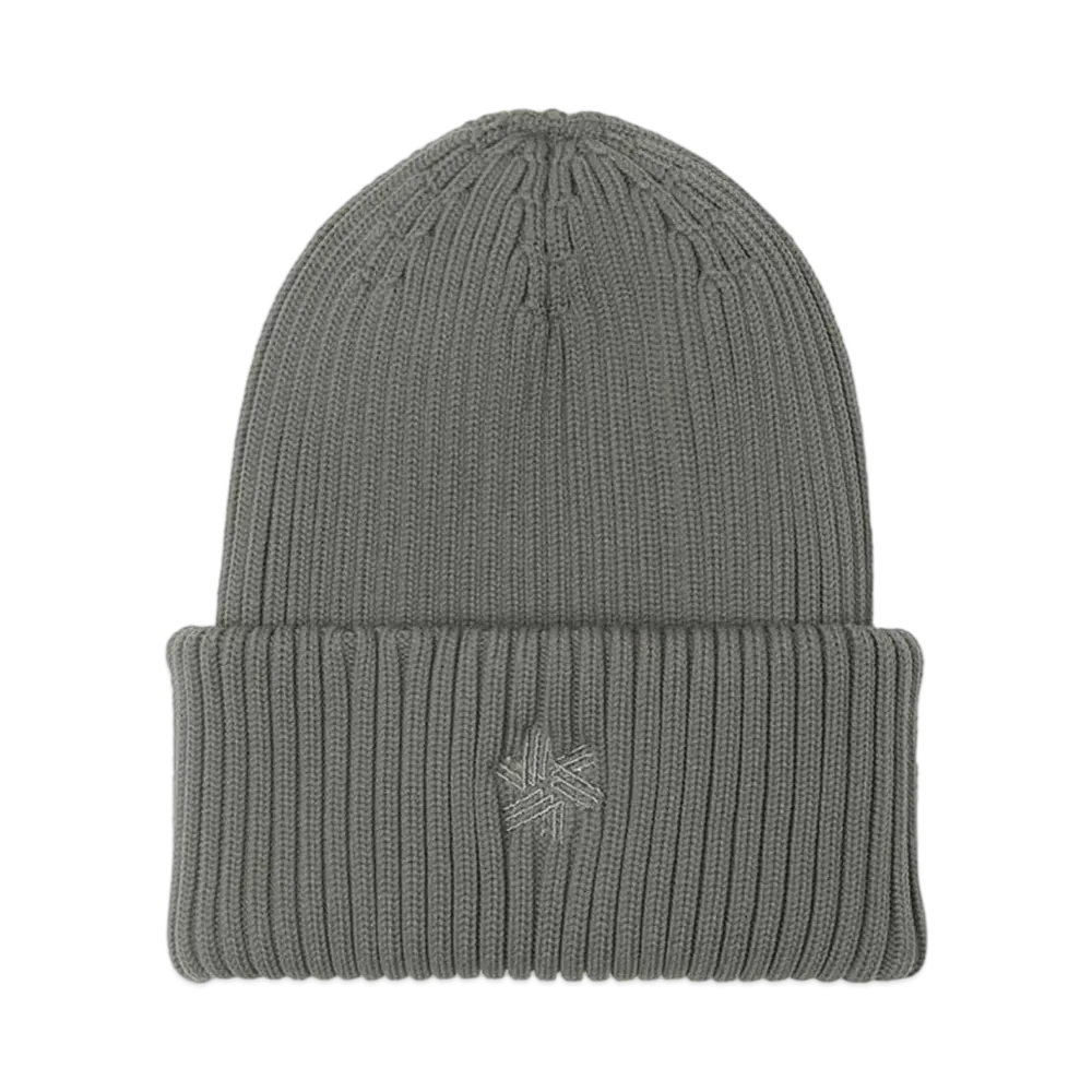 Goldwin Logo Knit Cap (Unisex) "Shadow Gray"