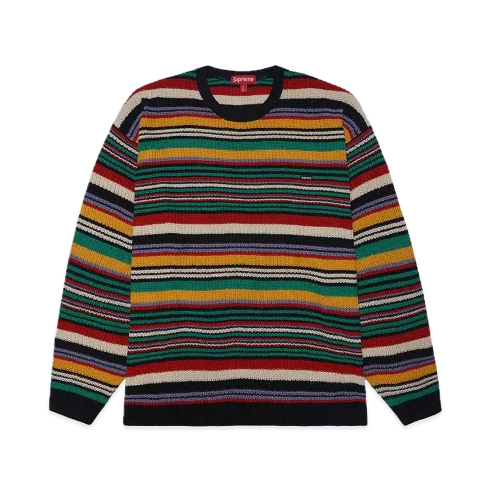 Supreme Small Box Ribbed Sweater "Multi"