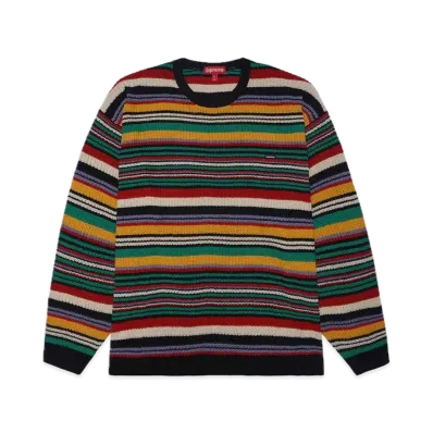 Supreme Small Box Ribbed Sweater "Multi"
