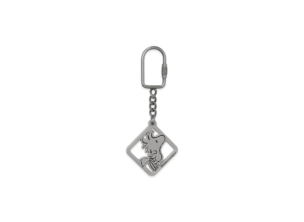 thisisneverthat x PEANUTS Metal Keychain "Antique Silver"