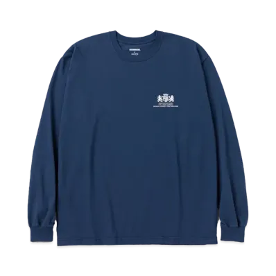 NEIGHBORHOOD NH . Tee LS-9 "Navy"