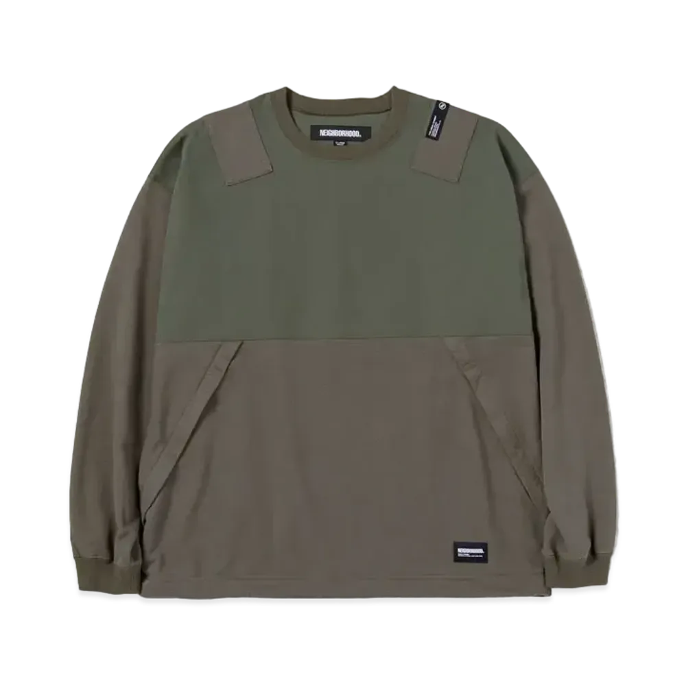 NEIGHBORHOOD Design Sweatshirt LS-2 "Olive Drab"