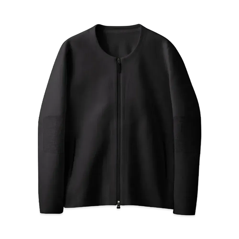 DESCENTE Allterrain Usionknit No Collar Cardigan "Black"