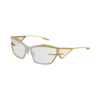 GIVENCHY Giv Cut Unisex Sunglasses In Metal "Dark Yellow"