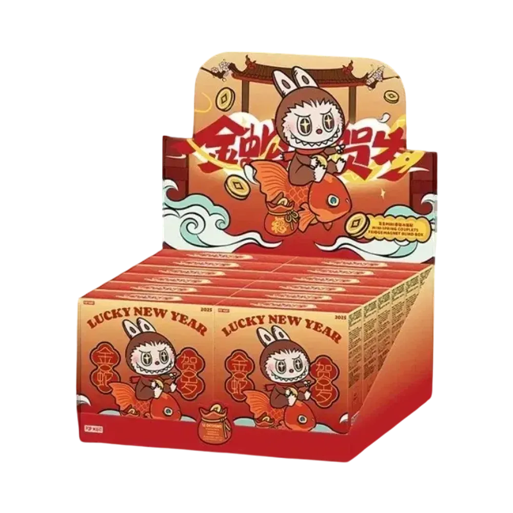 POP MART Wealthy Snake's New Year Celebration Series Spring Caplet Magnet [Assortment Box]