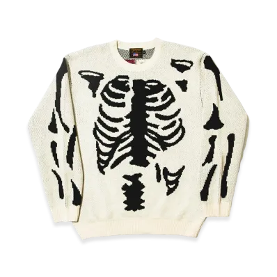 VANSON x TAPPEI x FUTURE ARCHIVE Crew Neck Knit "White"