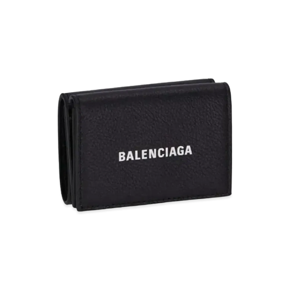  BALENCIAGA Cash Mini Wallet "Black"